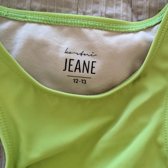 Girls/tween 12-13y racer-back swim top NWOT - Picture 2 of 5